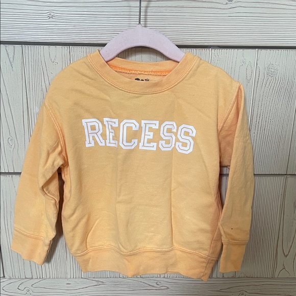 Yellow 'Recess' Sweatshirt - Picture 1 of 2